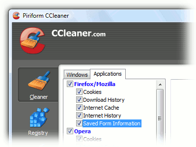 CCleaner - freeware optimization tool CCleaner - freeware optimization tool