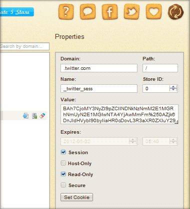 Cookies App for Chrome
