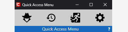 Quick Access Menu