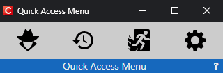 Quick Access Menu